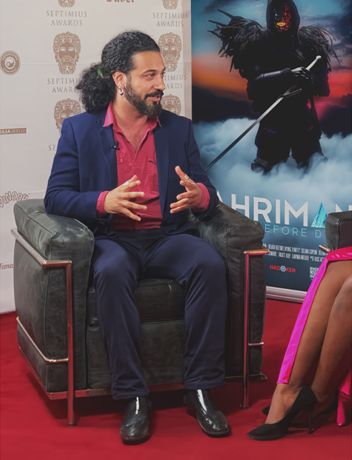 Mani Nickpour at Septimius Awards